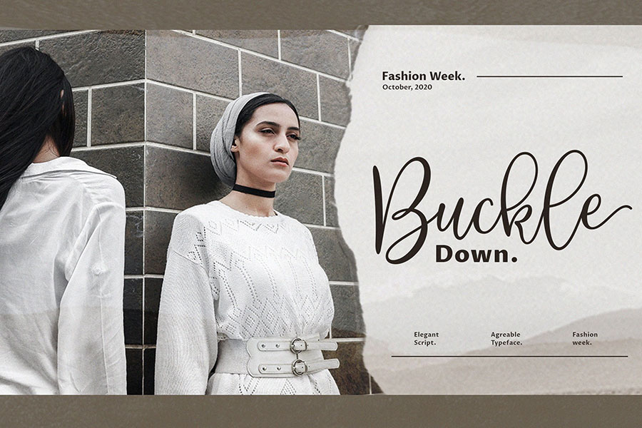 Agreable Modern Script Font Free Download