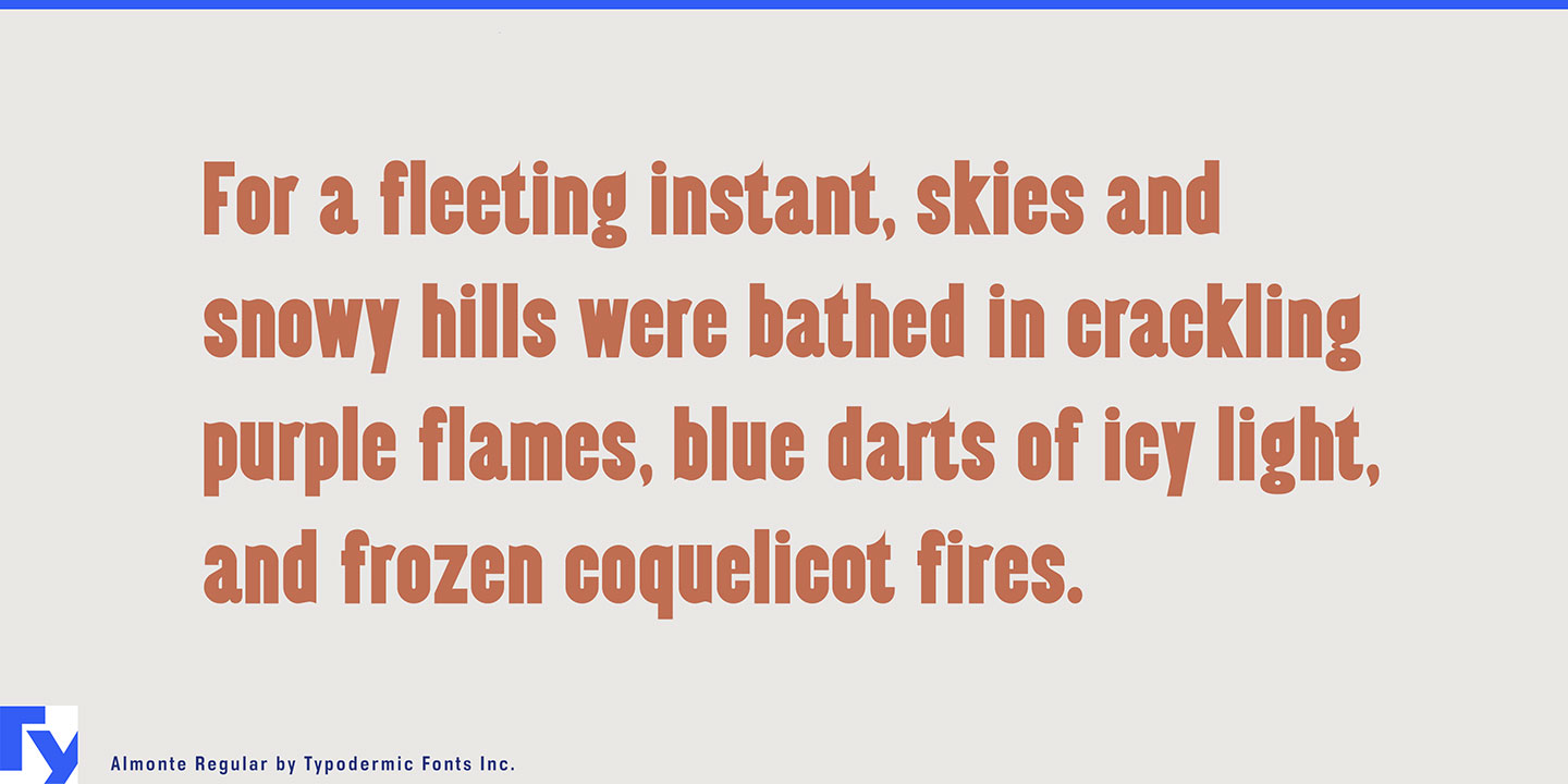 Almonte Font Free Download