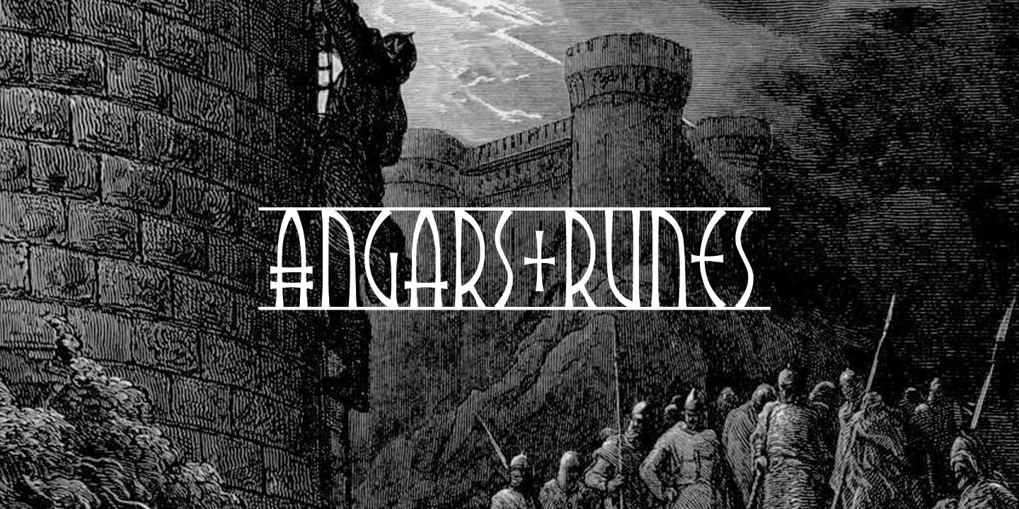 Angars Runes Font