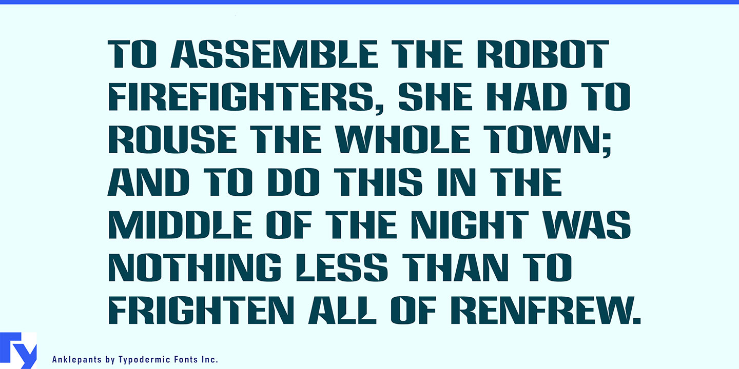 Anklepants Font Free Download