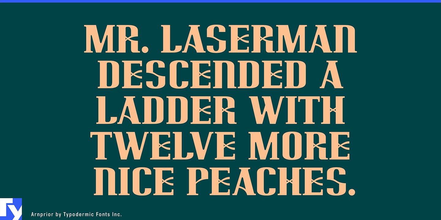 Arnprior Font Free Download