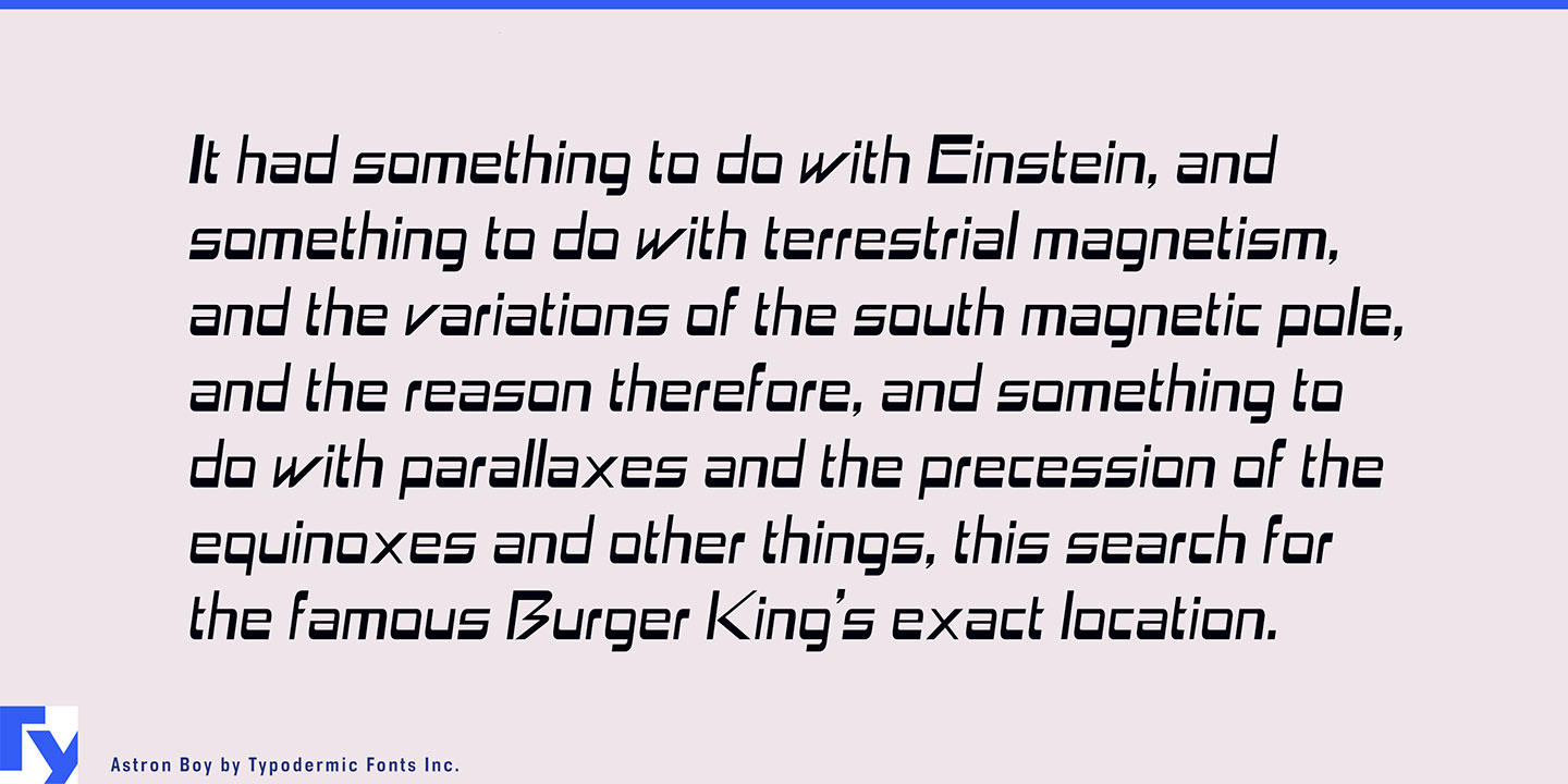 Astron Boy Font Free Download