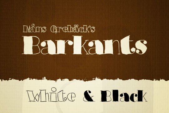 Barkants Font