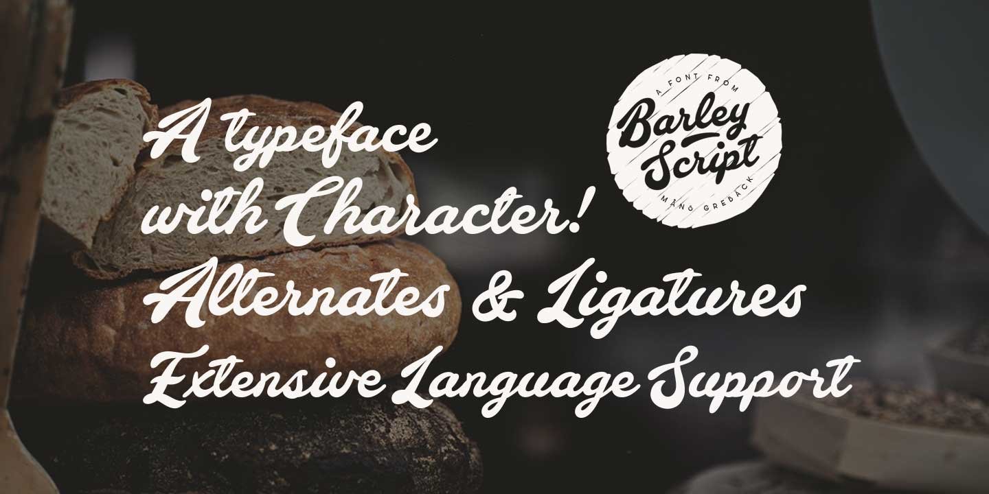 Barley Script Font Download