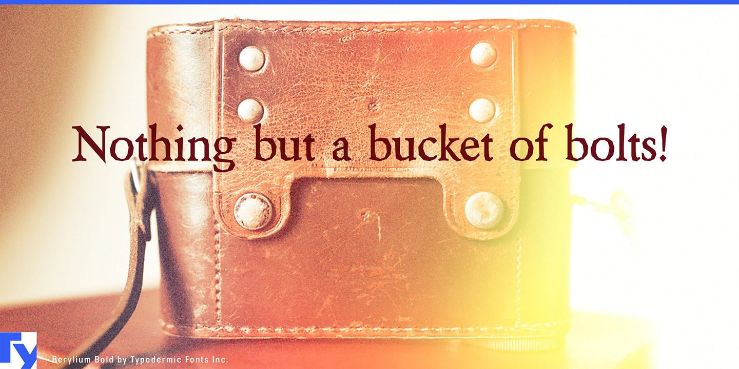 Berylium Font Free Download