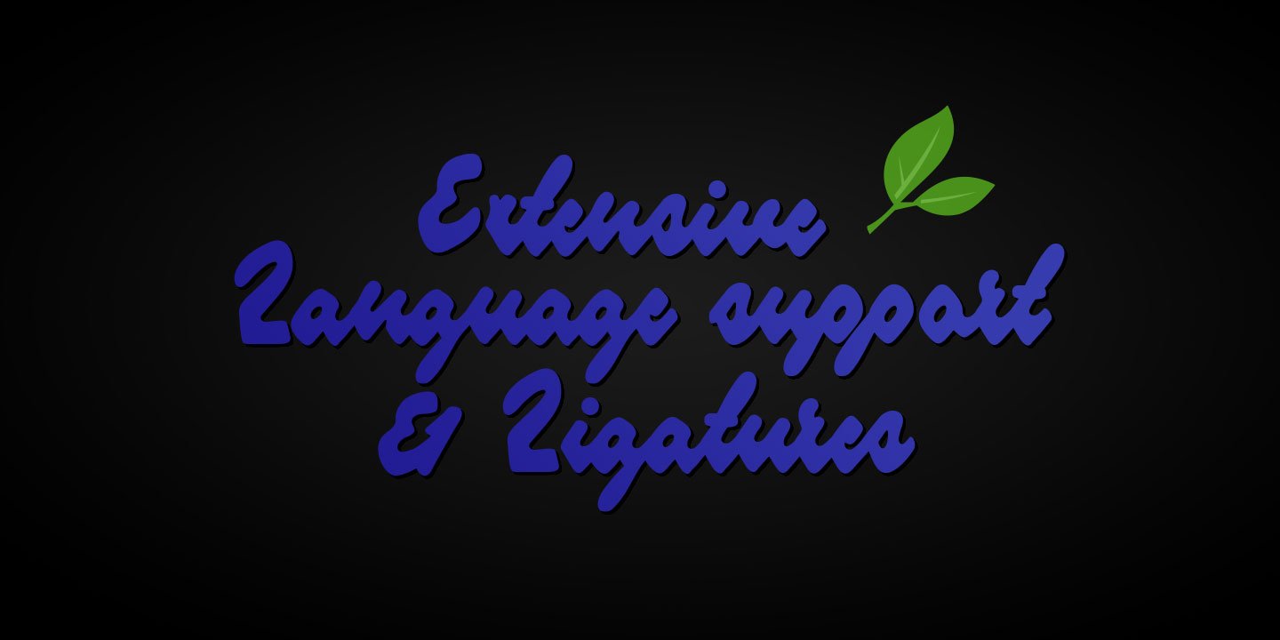 Blueberry Script Font Free Download