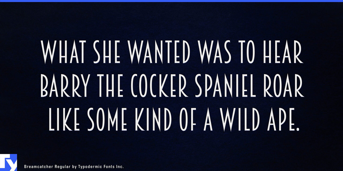 Breamcatcher Font Download