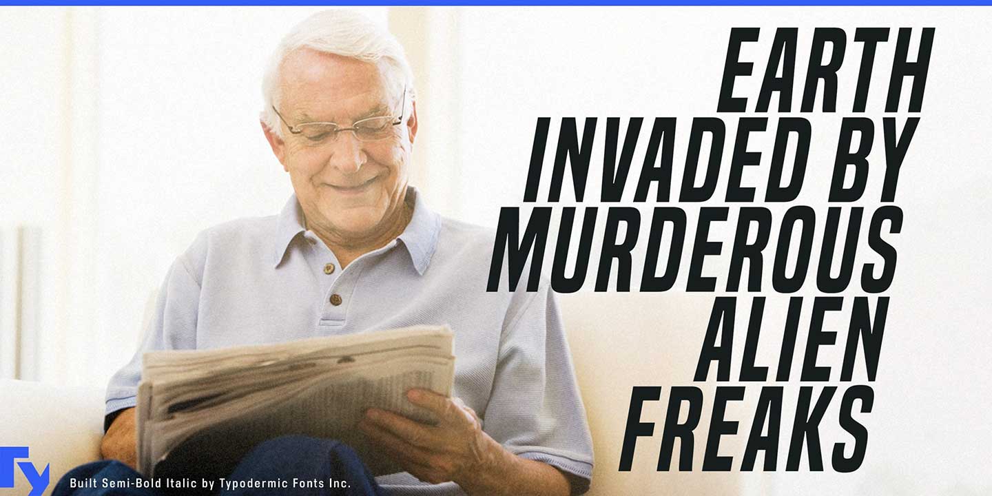 Built Titling Font Free Download