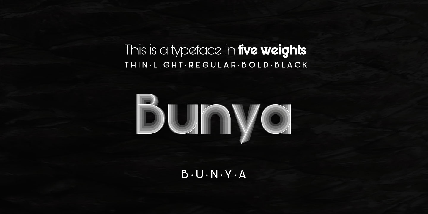 Bunya Font Free Download