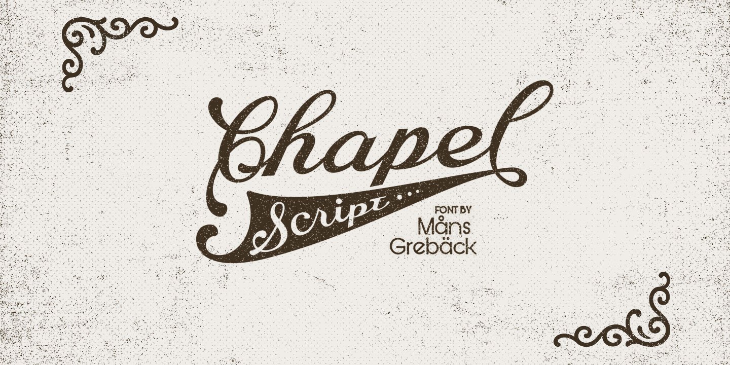 Chapel Script Font