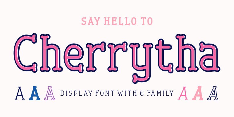 Cherrytha Font