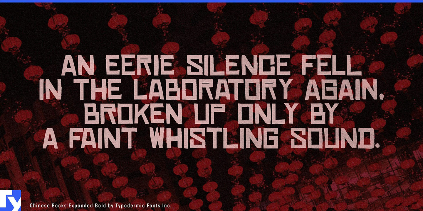 Chinese Rocks Font Download