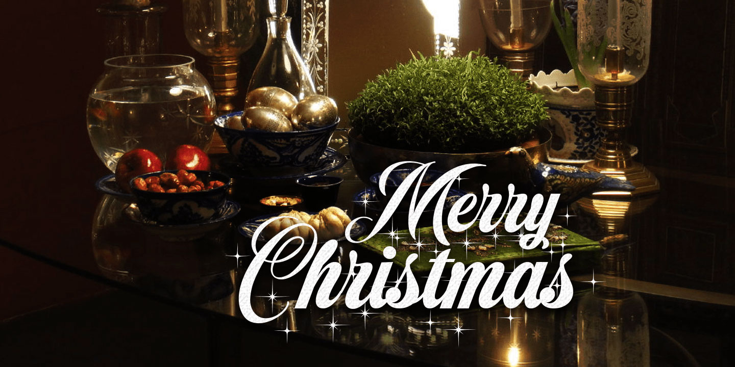 Christmas Sparkle Font Free Download