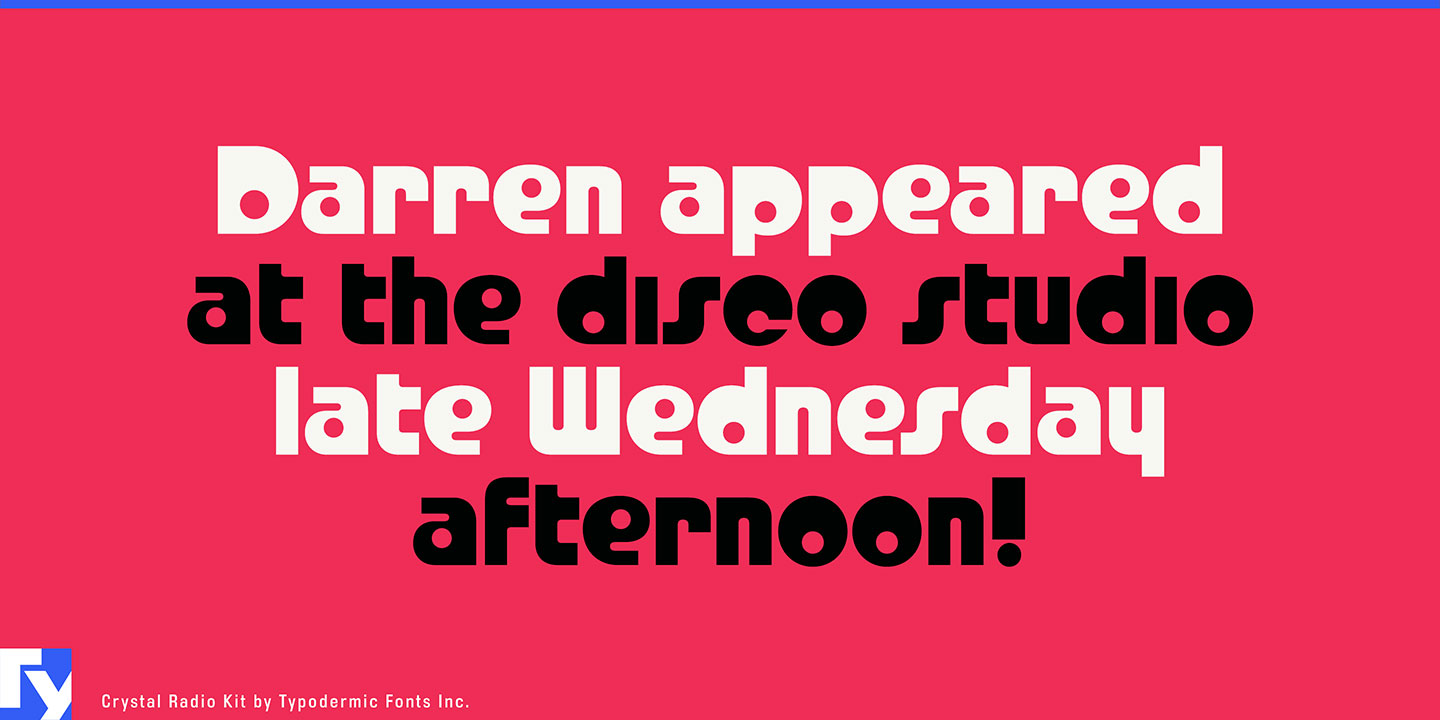 Crystal Radio Kit Font Download