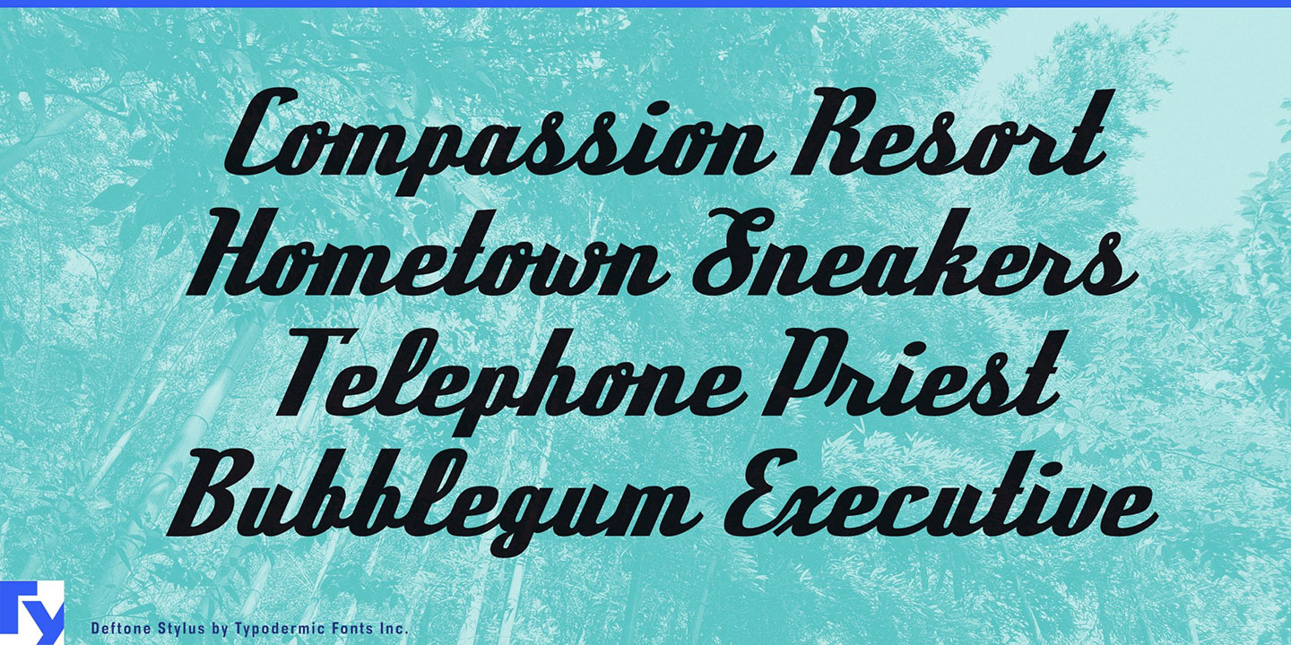 Deftone Stylus Font Download