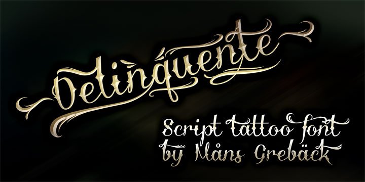 Delinquente Font Download