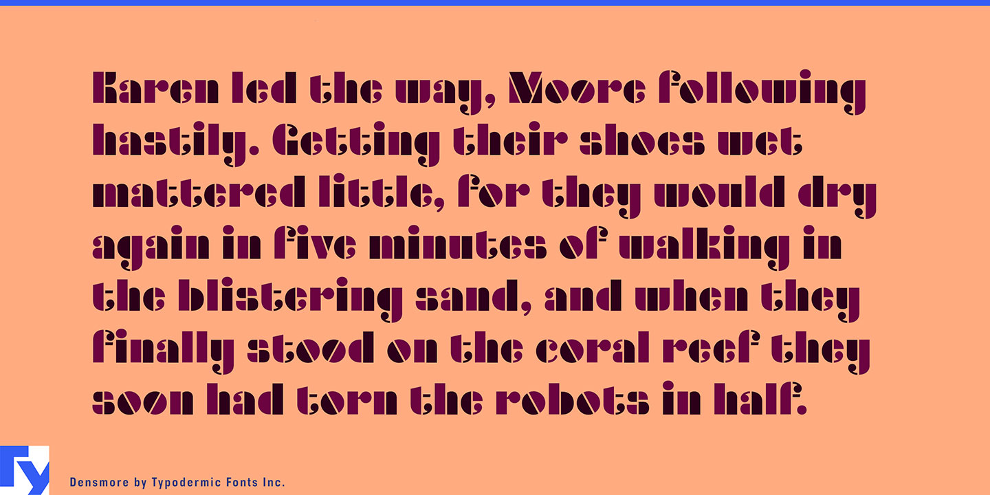 Densmore Font Free Download