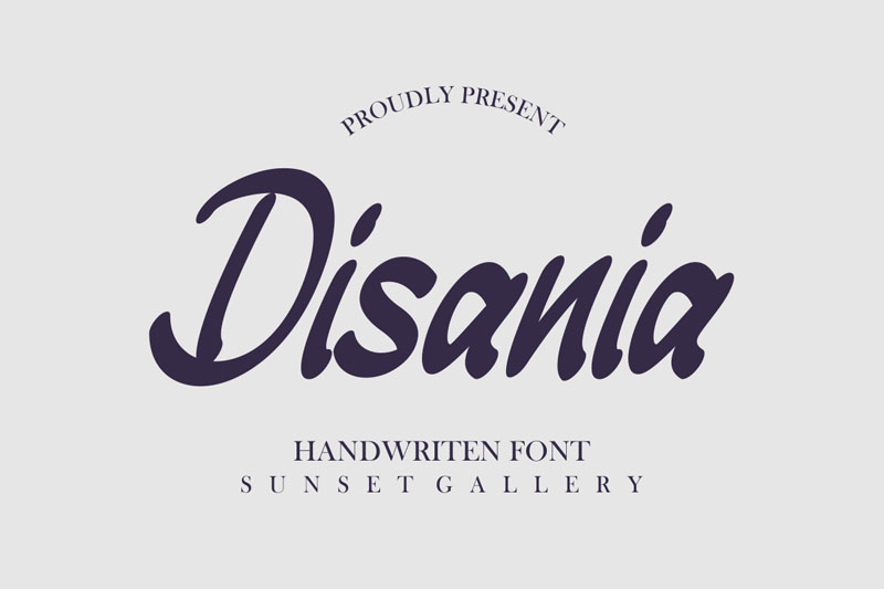 Disania Font