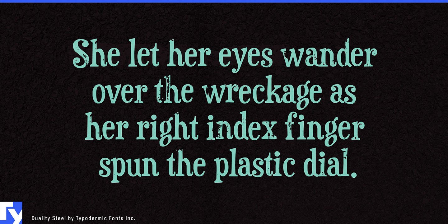 Duality Font Download