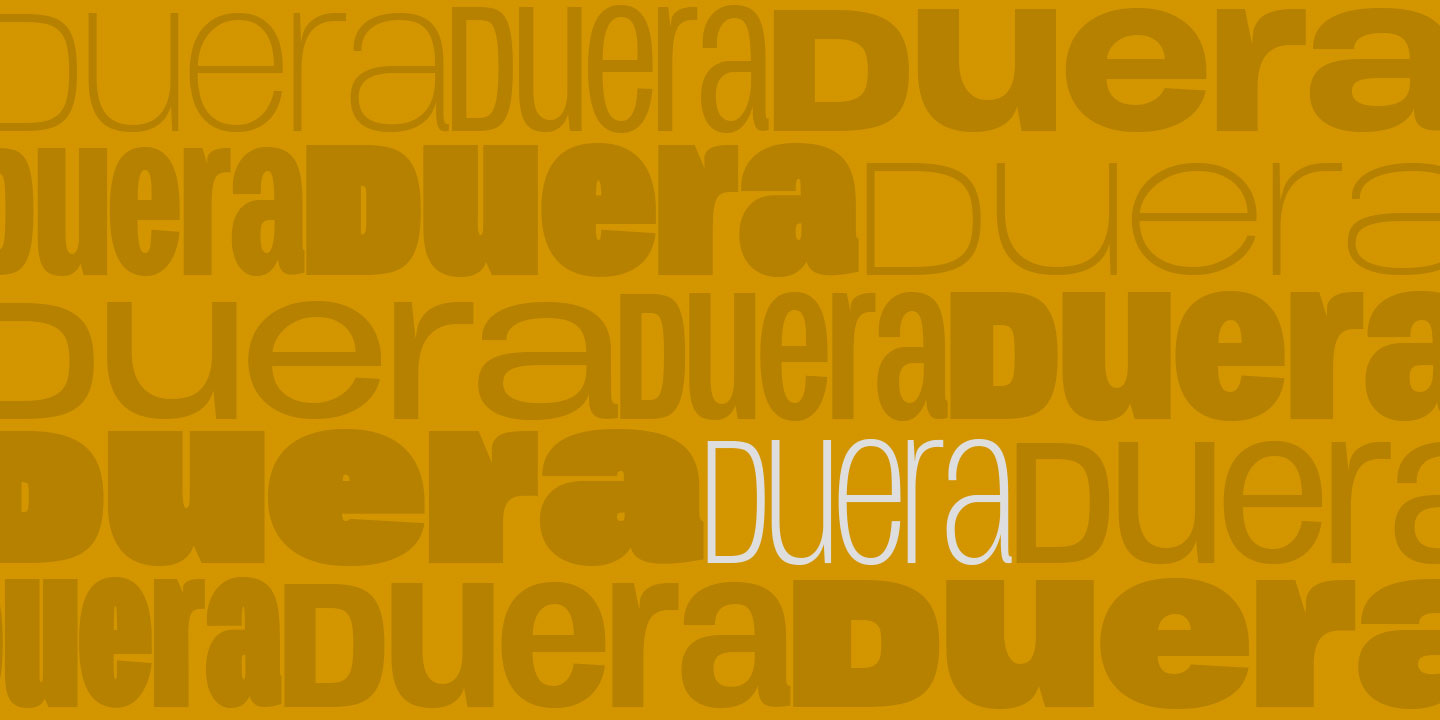 Duera Font Download