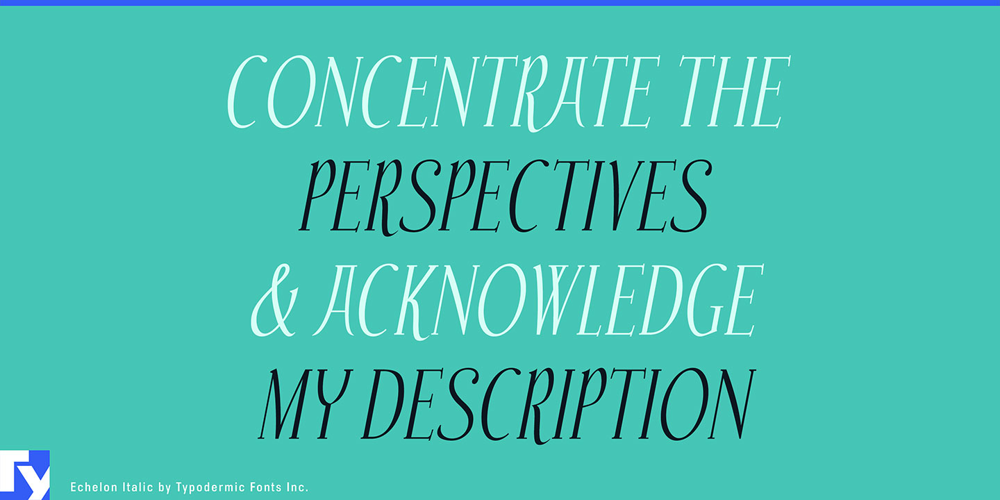 Echelon Font Download