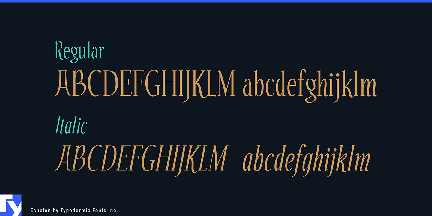 Echelon Font Free Download