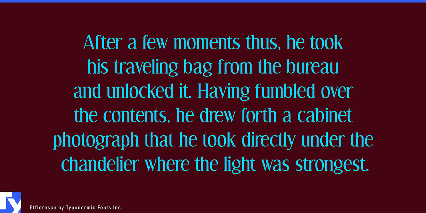 Effloresce Font Free Download