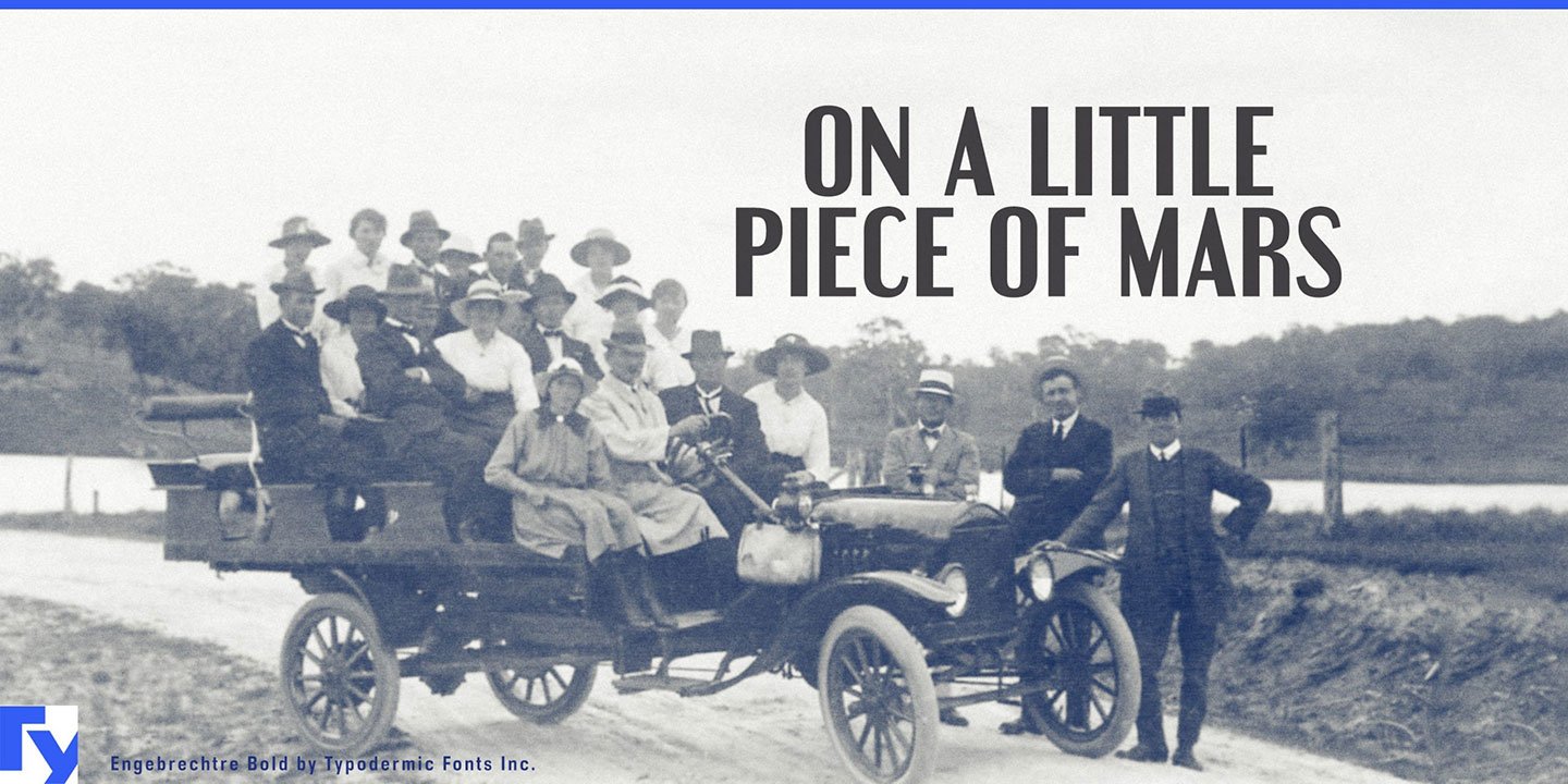 Engebrechtre Font Free Download