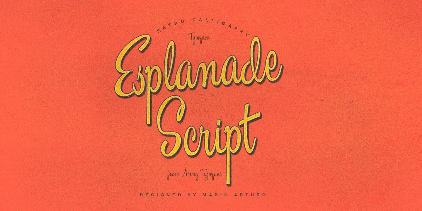 Esplanade Script Font