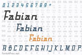 Fabian Font Free Download
