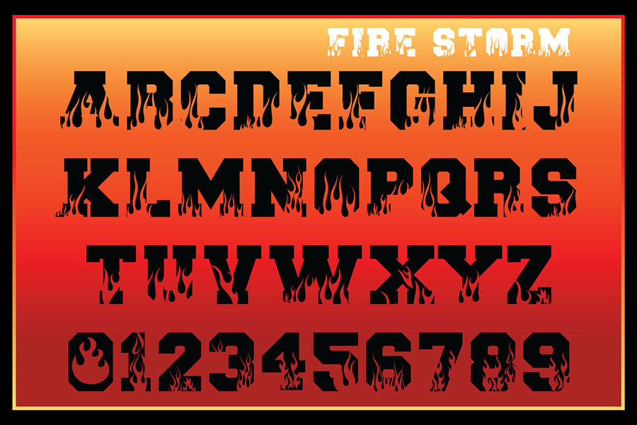 Firestorm Font Free Download