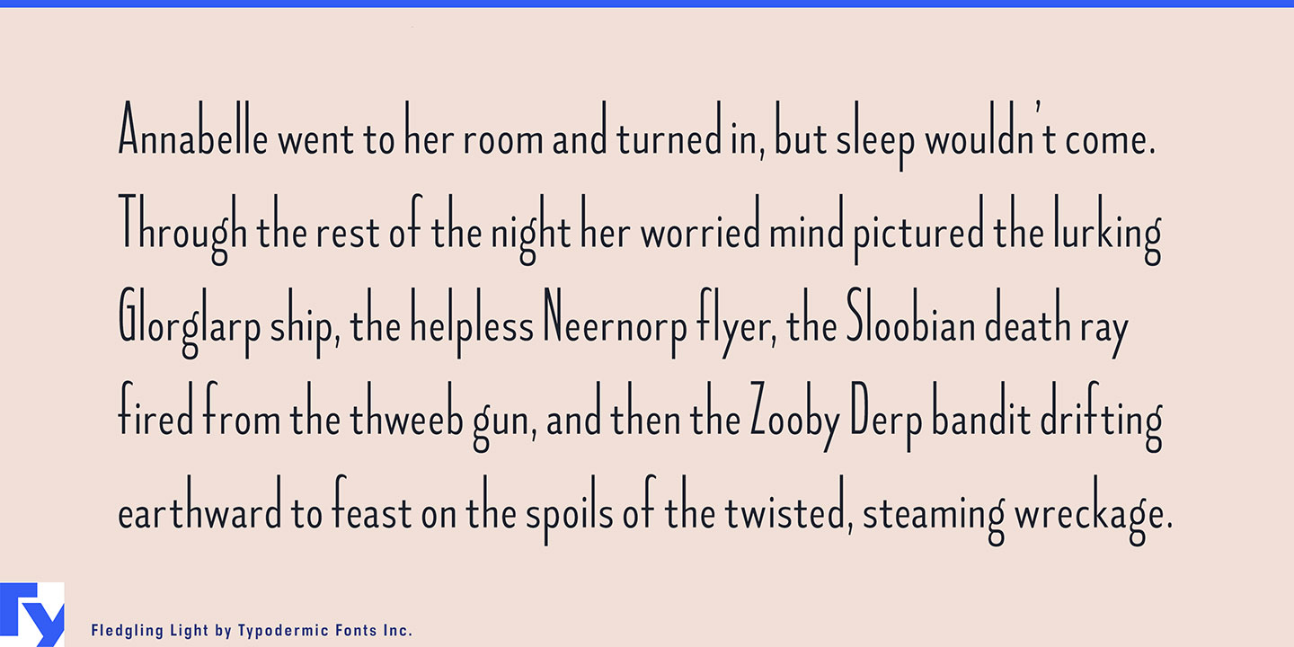 Fledgling Font Free Download