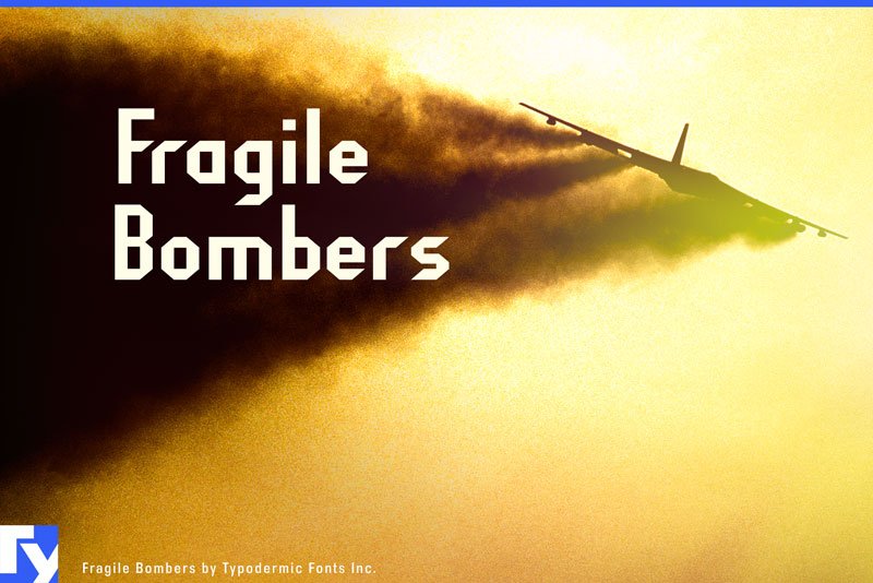 Fragile Bombers Font