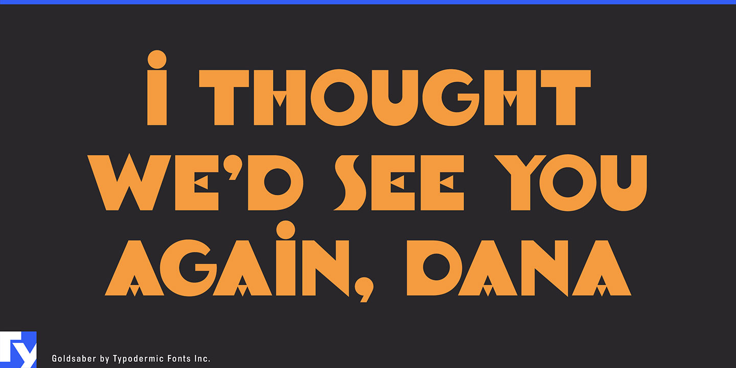 Goldsaber Font Download