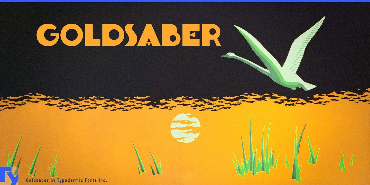 Goldsaber Font