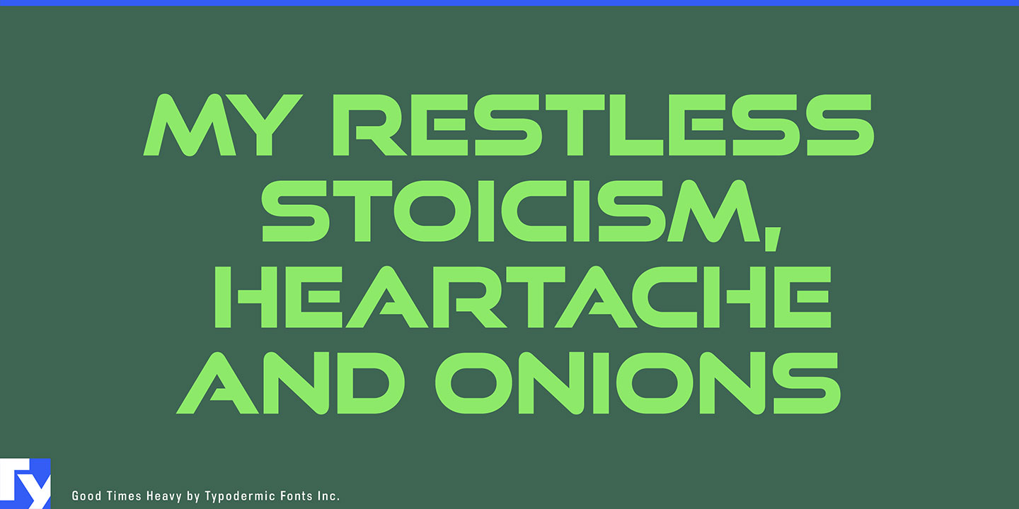 Good Times Font Download