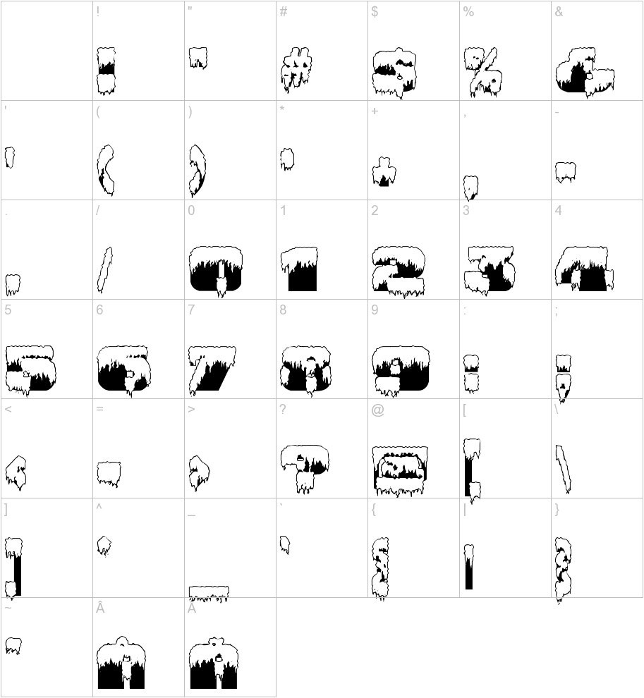 Gramius Blizzard Font Free Download