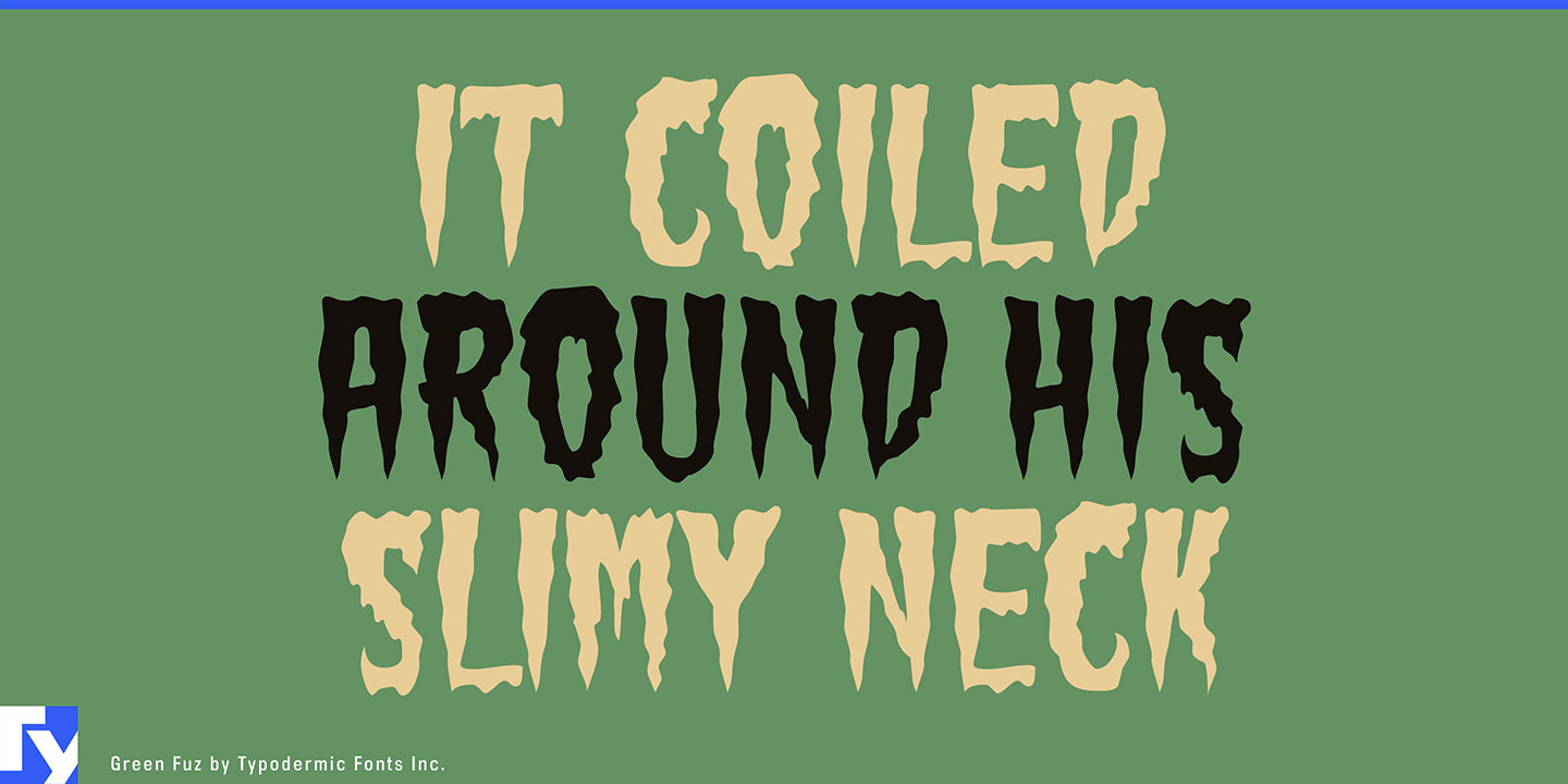 Green Fuz Font Download