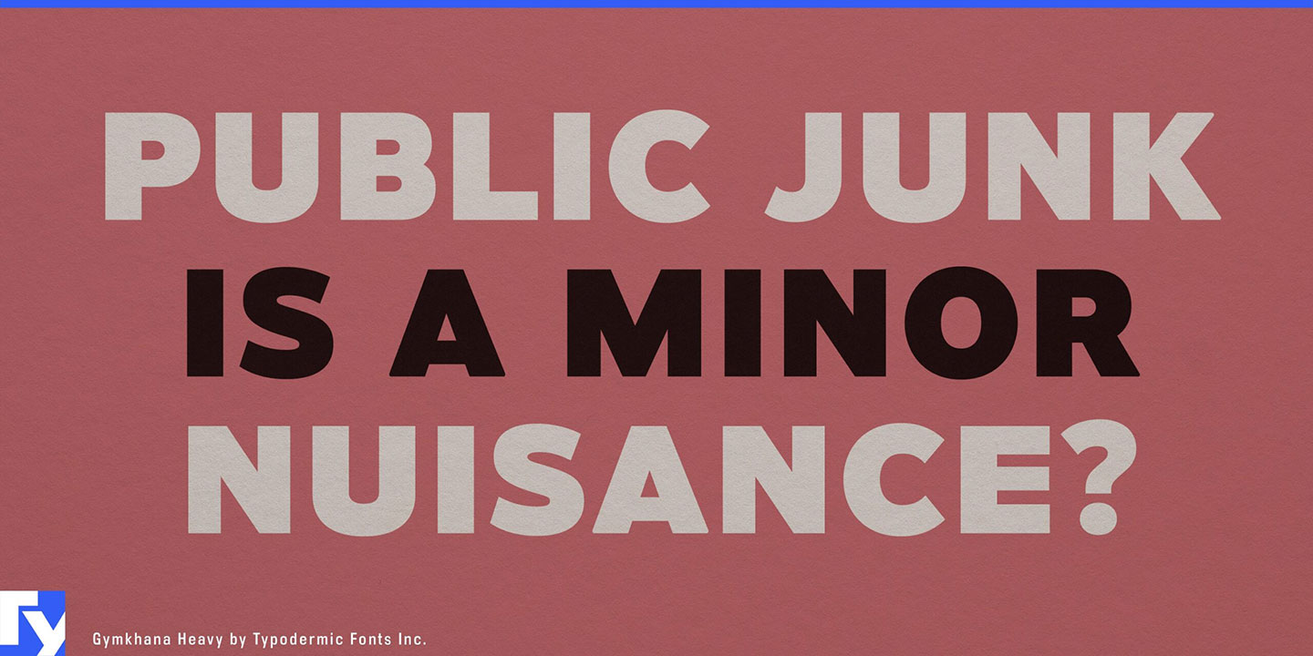 Gymkhana Font Download