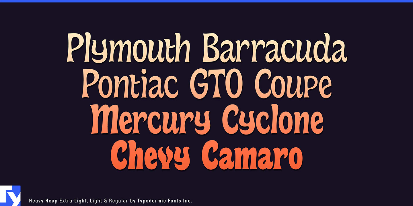 Heavy Heap Font Free Download