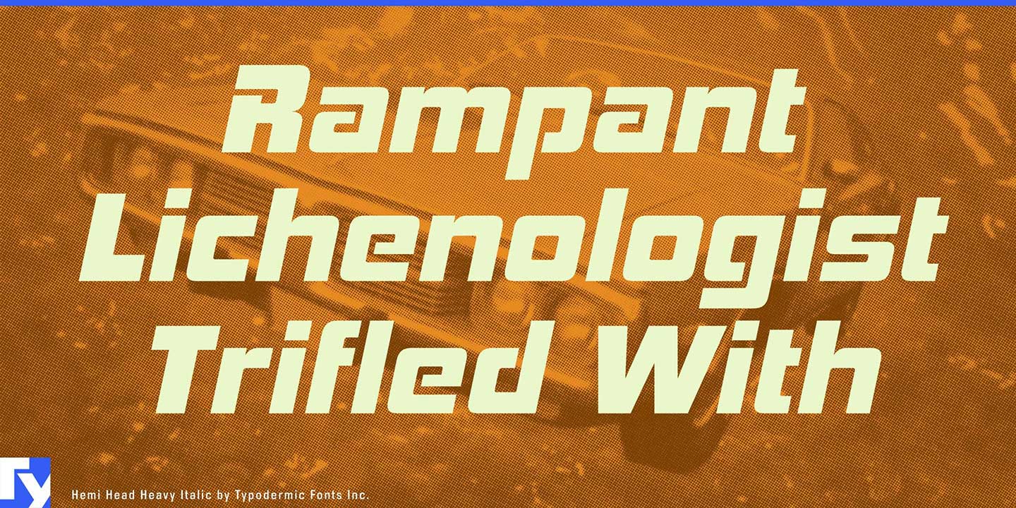 Hemi Head Font Free Download