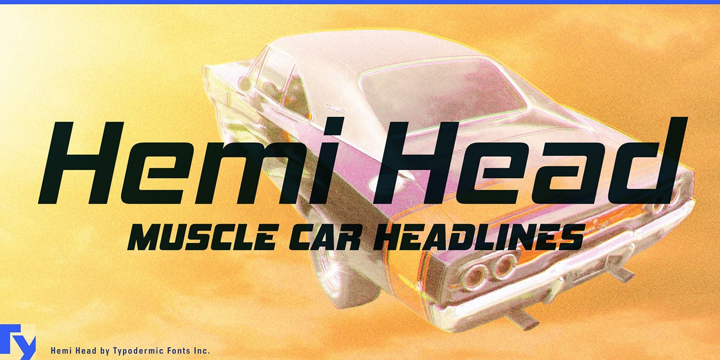Hemi Head Font