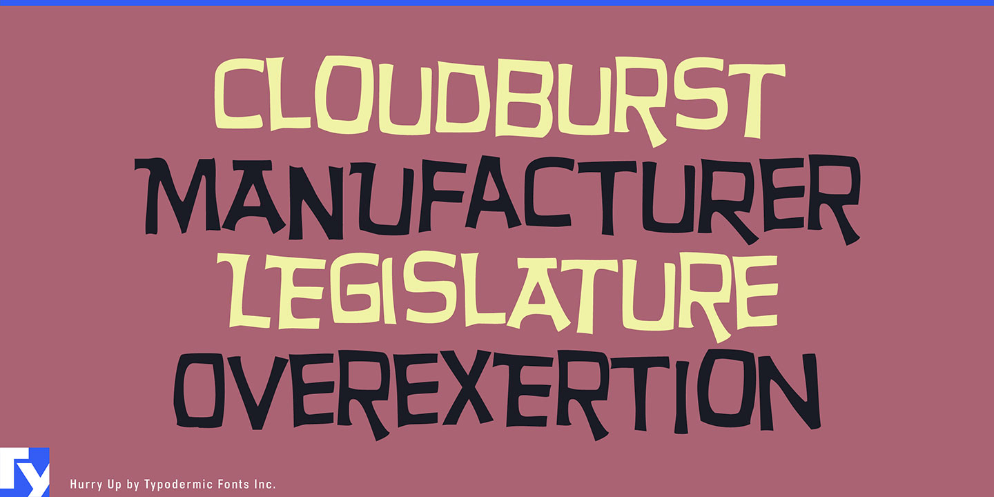 Hurry Up Font Download