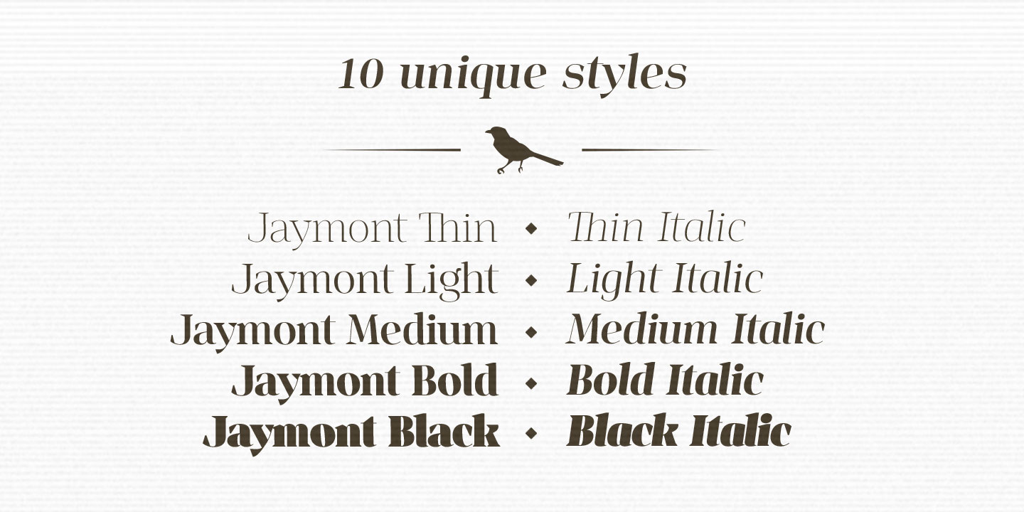 Jaymont Font Download