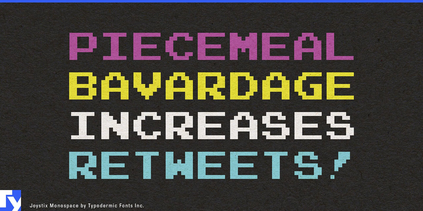 Joystix  Font Download