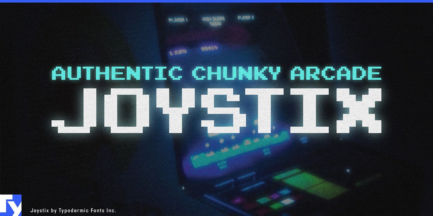 Joystix  Font