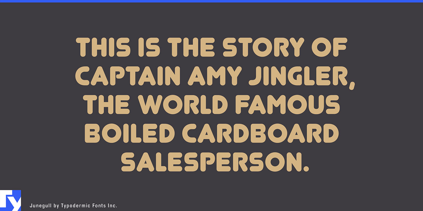 Junegull Font Free Download