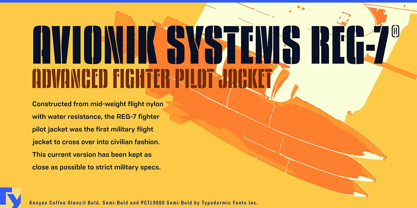 Kenyan Coffee Stencil Sb Font Free Download