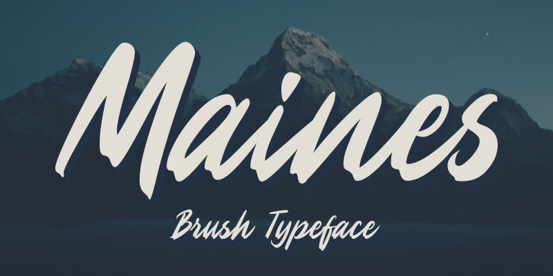 Maines Font