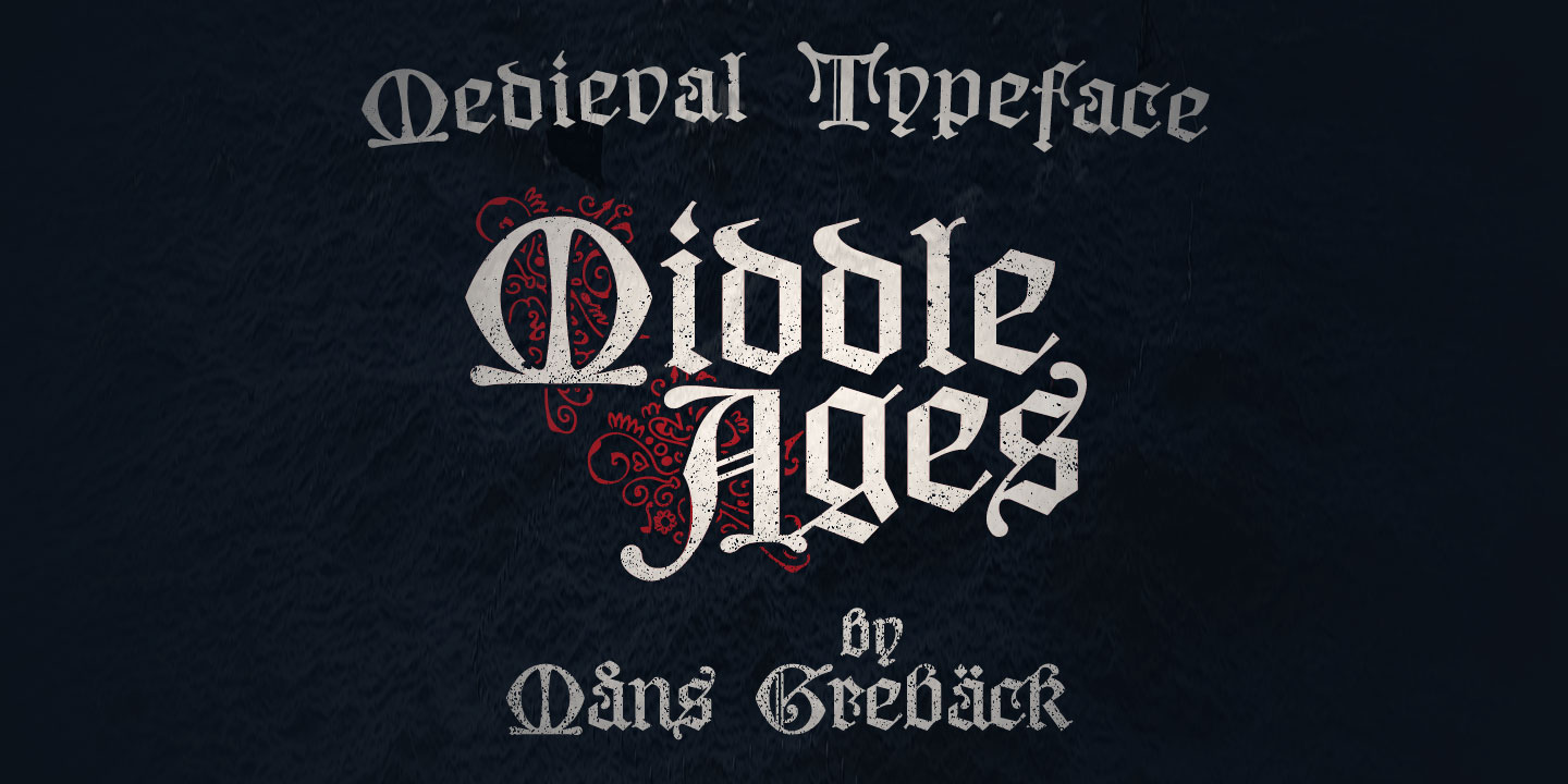Middle Ages Font
